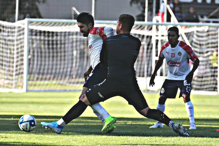 Oribe, en un partido de pretemporada