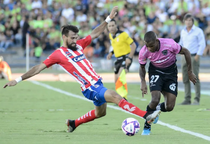 Laso, durante un partido con el San Luis
