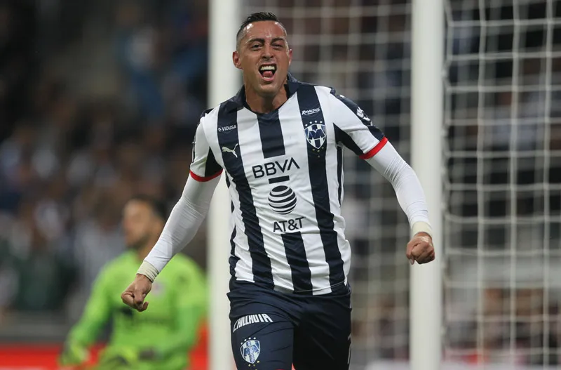 IMAGO7 Funes Mori celebra un gol con Monterrey en el A2019