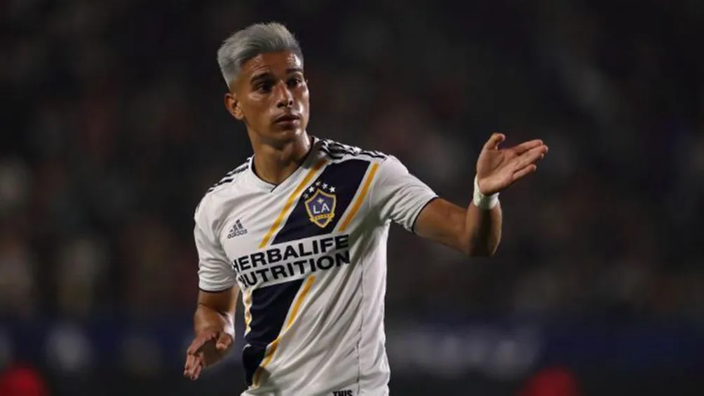 Favio Álvarez, en su etapa con LA Galaxy