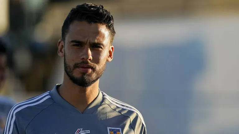 IMAGO7 Diego Reyes durante un entrenamiento con Tigres