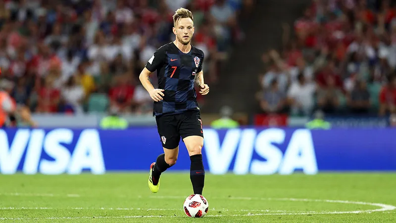 EFE Ivan Rakitic durante un compromiso con Croacia