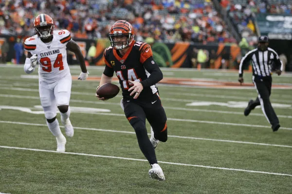 AP Andy Dalton, quarterback de Cincinnati Bengals