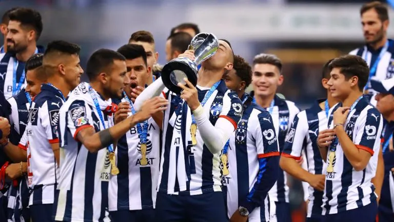 IMAGO7 Rayados festejando el campeonato de la Apertura 2019