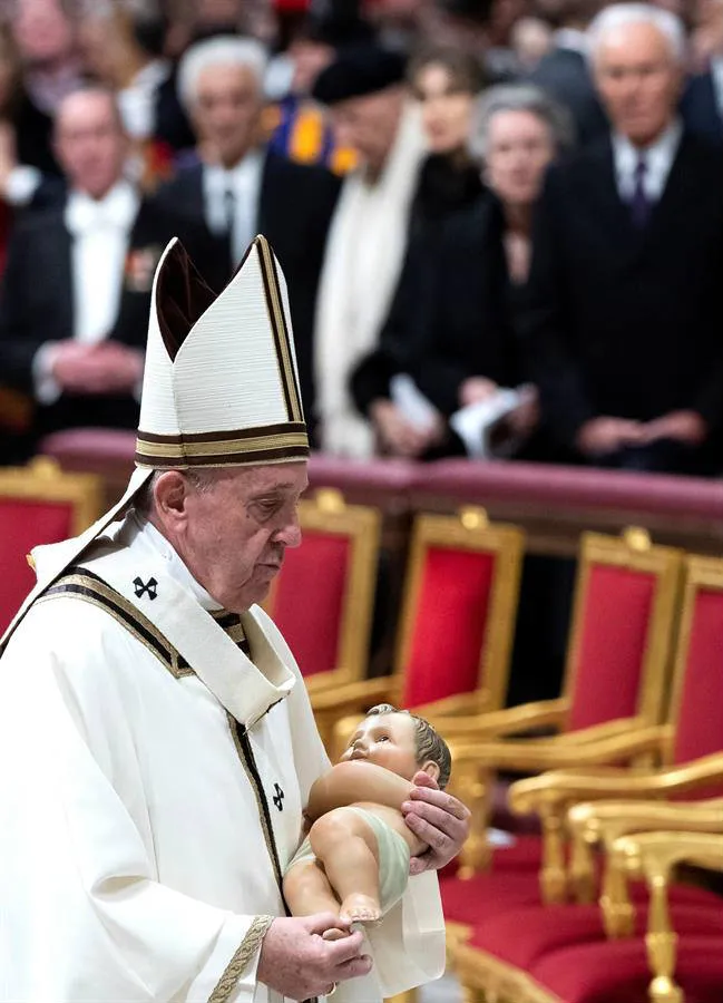 EFE El Papa en la tradicional bendición Urbi et Orbi