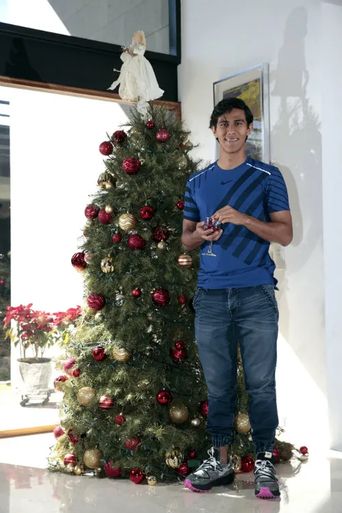 José Juan Macías posando para la lente de RÉCORD