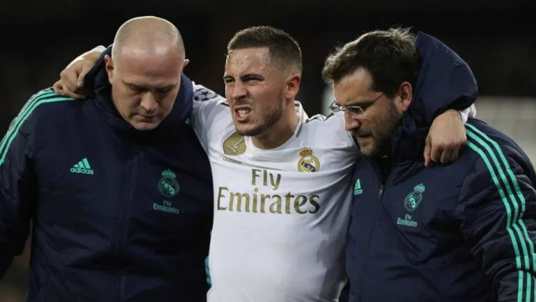 EFE Hazard tras lesionarse