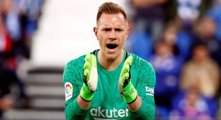 EFE Ter Stegen en partido con Barcelona