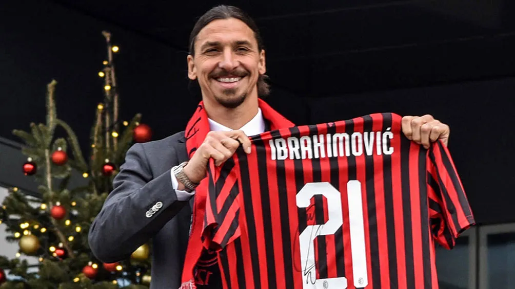EFE Zlatan Ibrahimovic, en su presentación con Milan