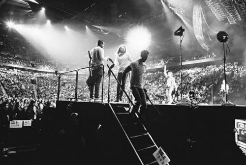 INSTAGRAM @MAROON5 La banda estadounidense luego de un concierto