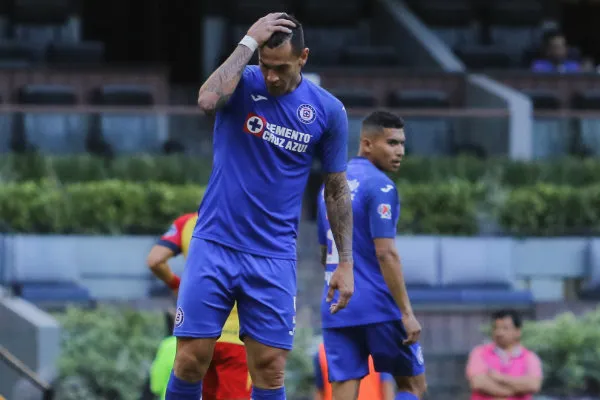Miltón Caraglio en lamento con Cruz Azul