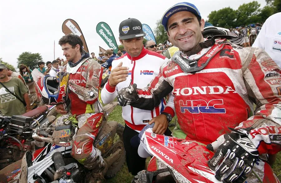 EFE Paulo Goncalves, en 2015 cuando ganó el segundo lugar en Dakar