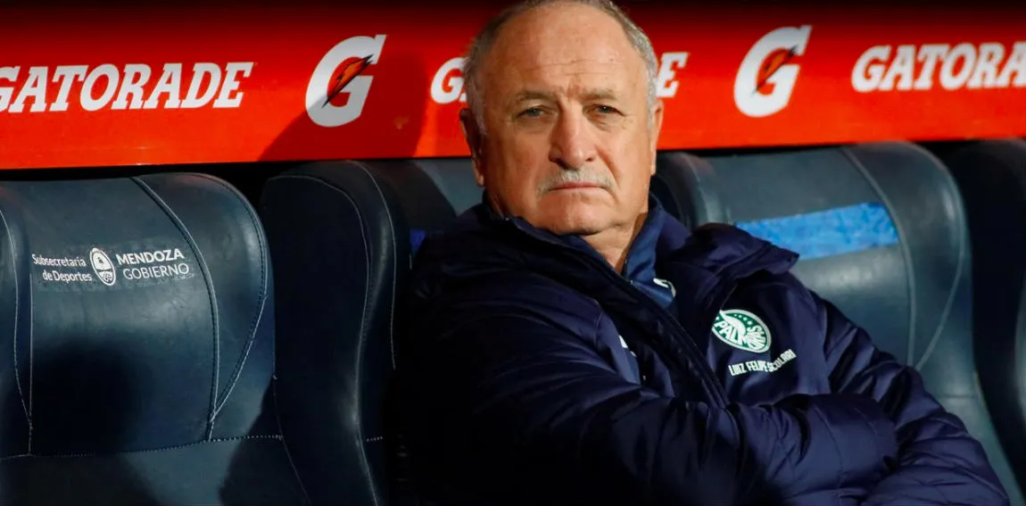 Scolari previó a un juego del Palmeiras en Libertadores