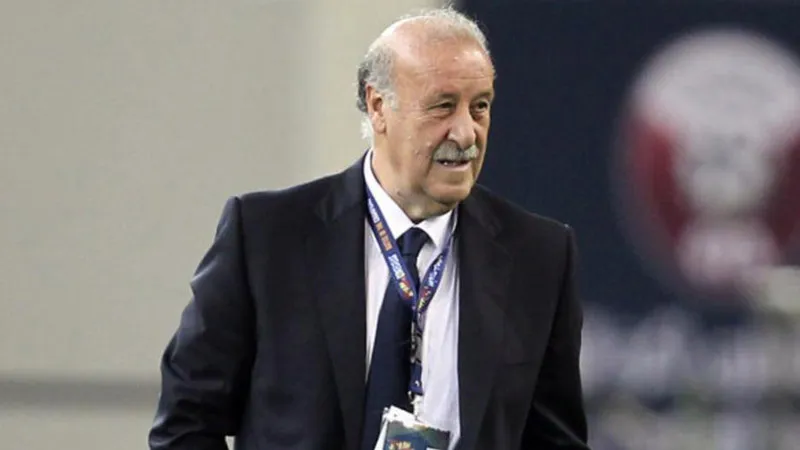 Vicente del Bosque durante un duelo