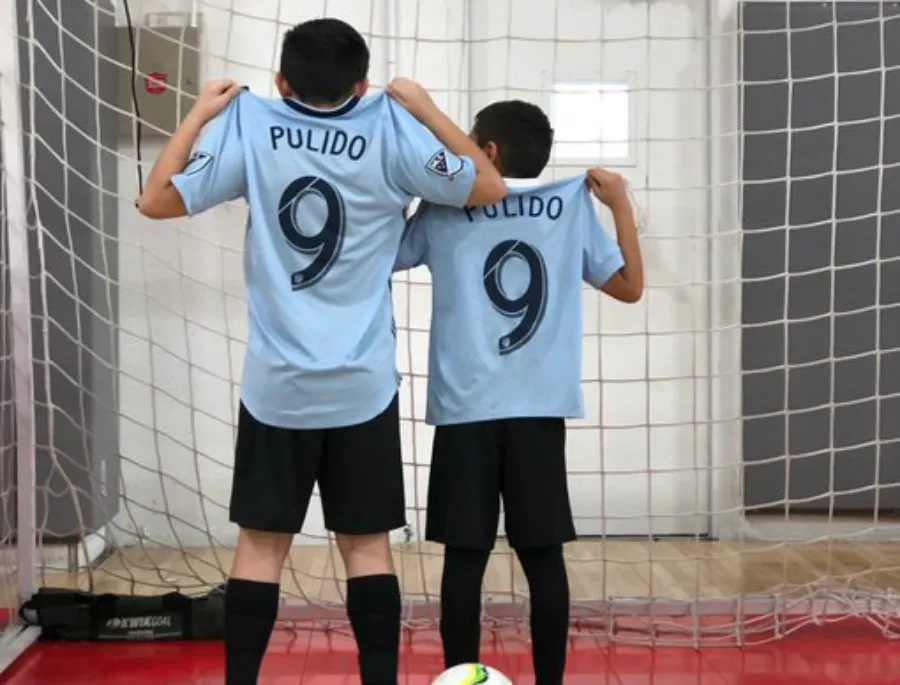 TWITTER @SportingKC En los campamentos de los 'Wizards' ya luce el '9' de Pulido