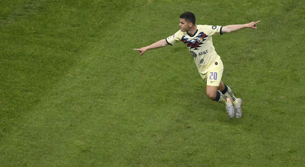 IMAGO7 Richard Sánchez celebrando un gol con América