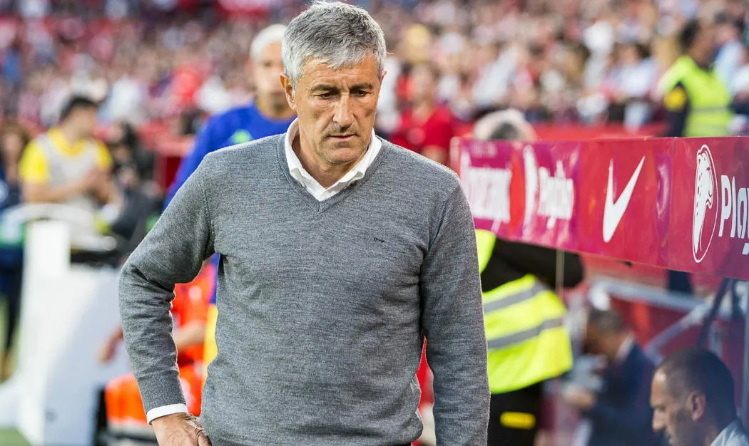 TWITTER @FCBARCELONA_ES Quique Setién, nuevo entrenador del Barcelona