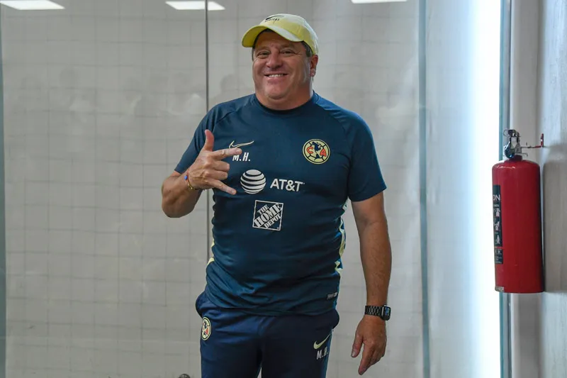 Herrera tras una conferencia de prensa