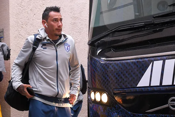 Rubens, en su arribo al Estadio