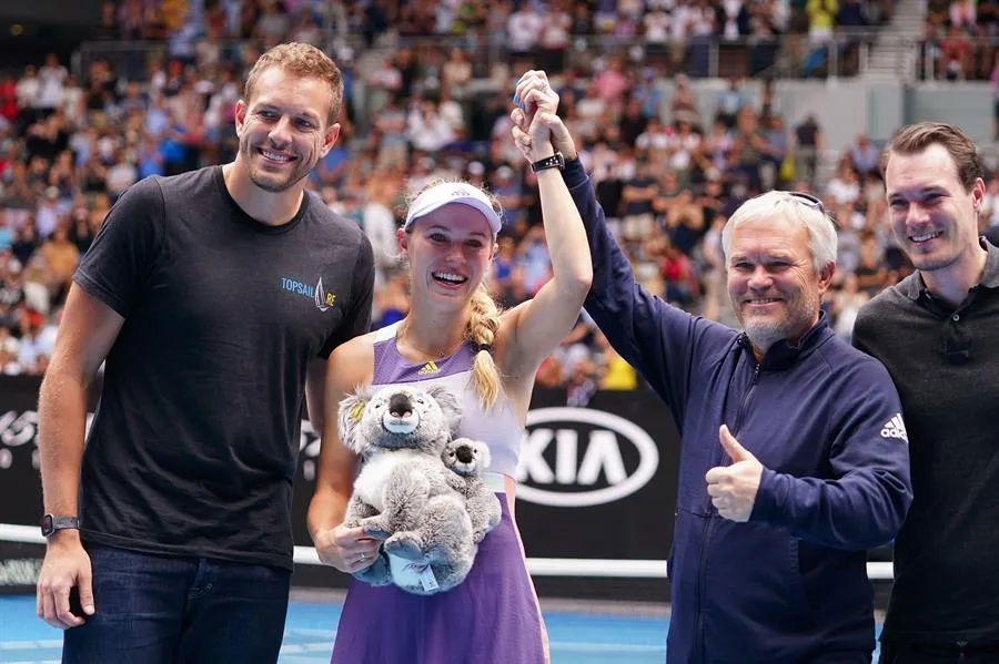 Wozniacki, tras su último juego como tenista profesional