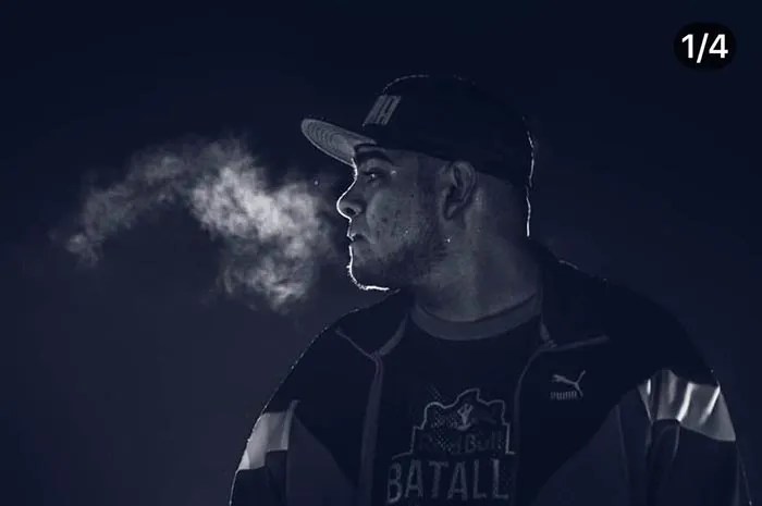 Aczino, en una presentación