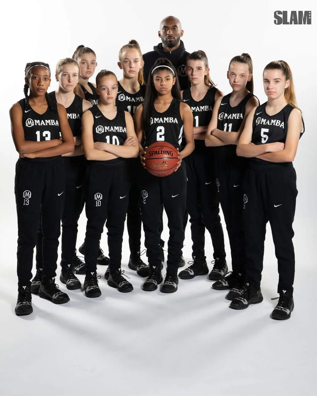 El equipo de The Mamba Academy con Kobe de entrenador