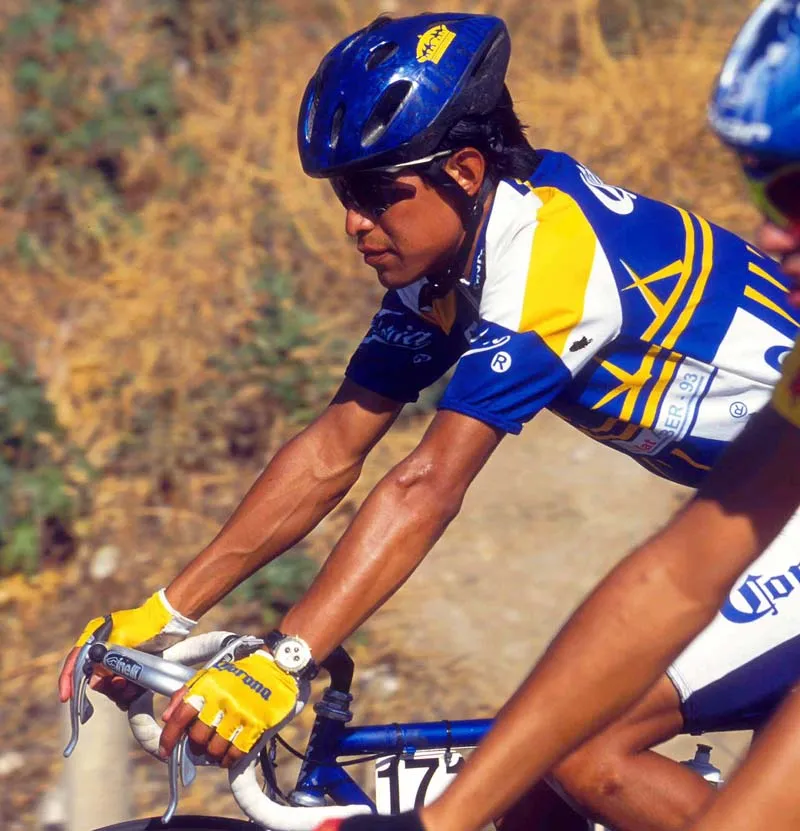 El Halcón de Huamantla, durante una competencia