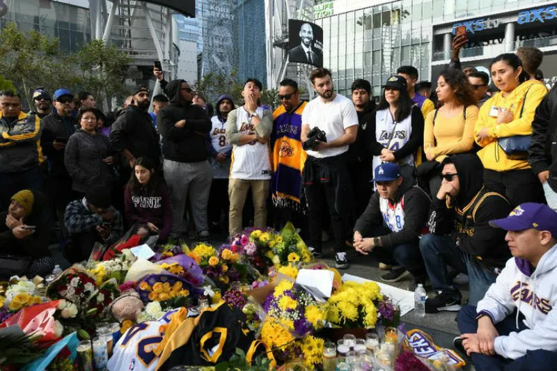 Homenajes a Kobe Bryant en Los Ángeles