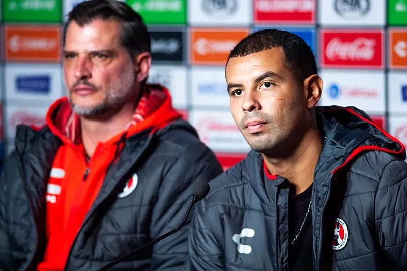 El colombiano, durante su presentación en Tijuana