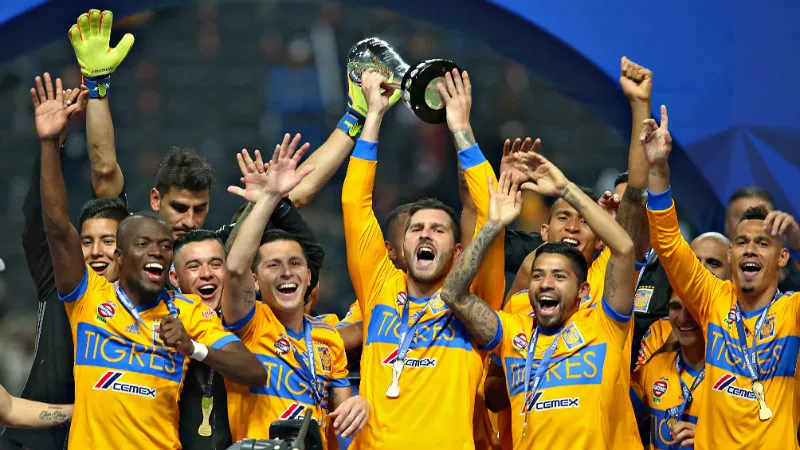 IMAGO7 Tigres festejando campeonato