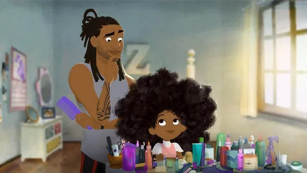 Escena de 'Hair Love'