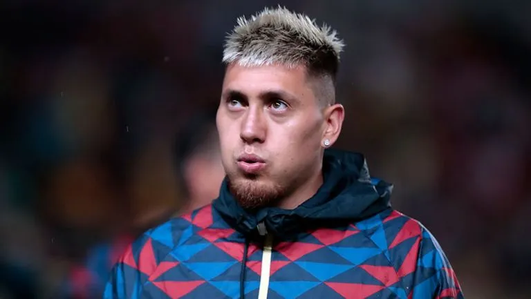 DANIEL GÁMEZ El delantero chileno, en un partido de las Águilas