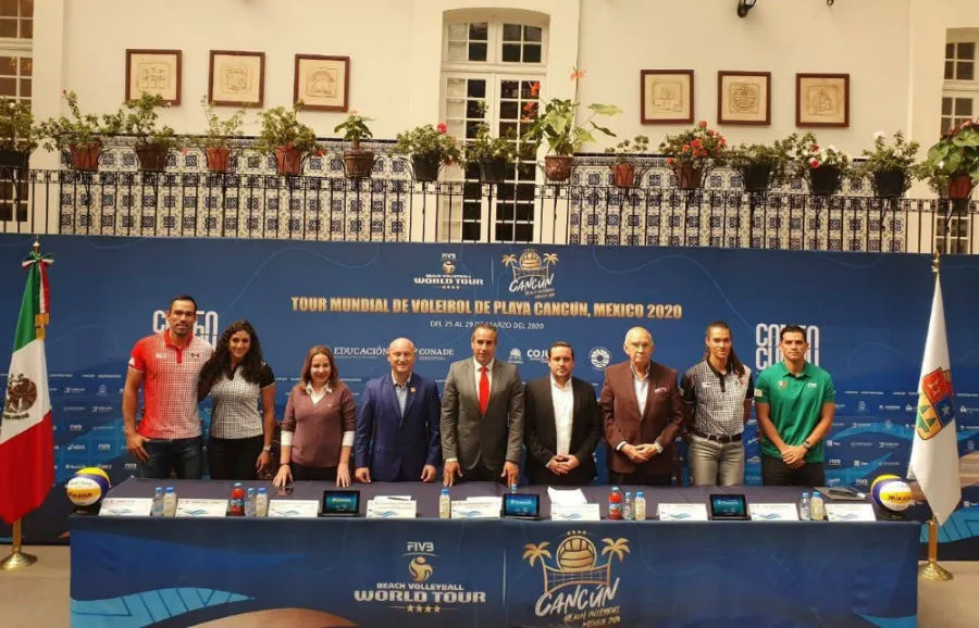 Presentación oficial de del Tour Mundial de Voleibol de Playa