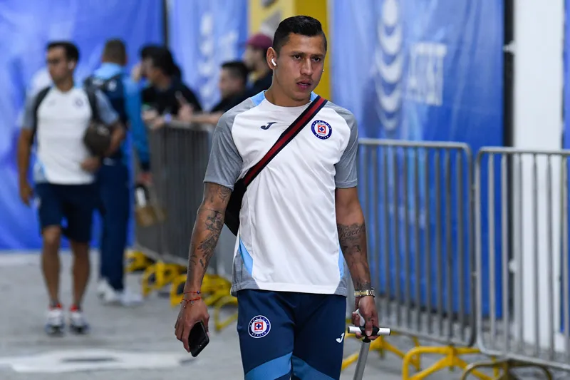 Julio César Domínguez previo a un juego con La Máquina