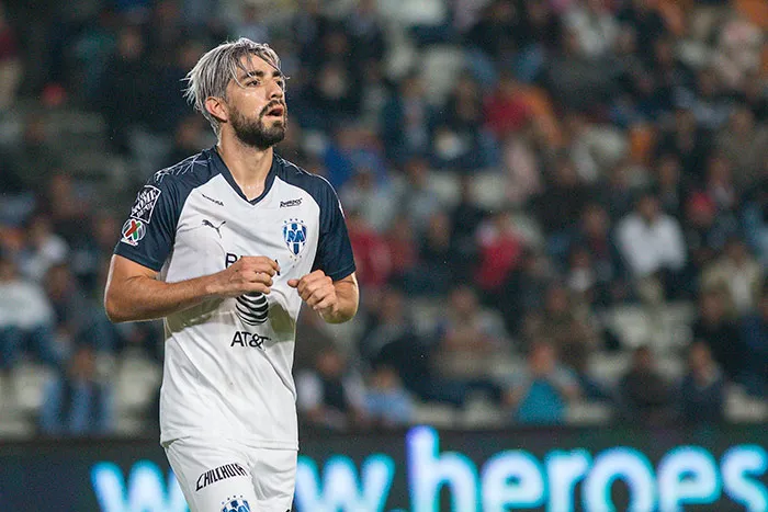 IMAGO7 Pizarro, en un partido de Rayados