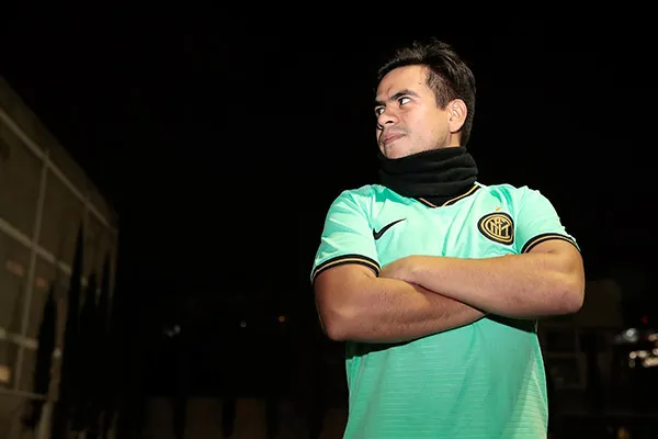 Terán posa para la lente de RÉCORD