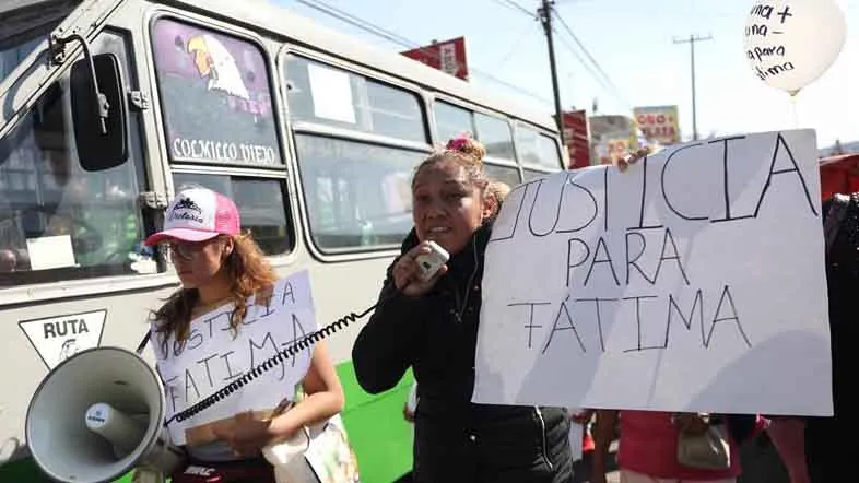 EFE Mujeres piden justicia para Fátima