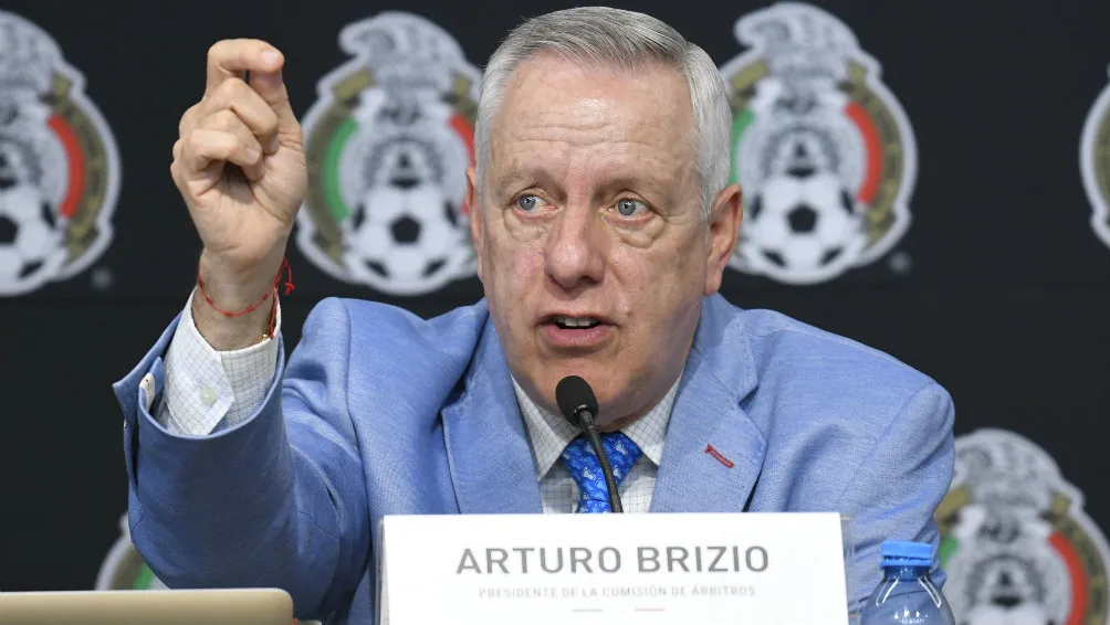 Arturo Brizio, presidente de la Comisión de Árbitros