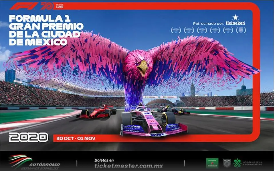TWITTER@MEXICOGP La nueva campaña publicitaria para la carrera de 2020