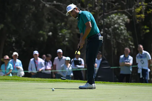 El mexicano durante su participación en el torneo