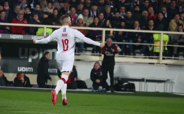 EFE Ante Rebic celebrando su anotación