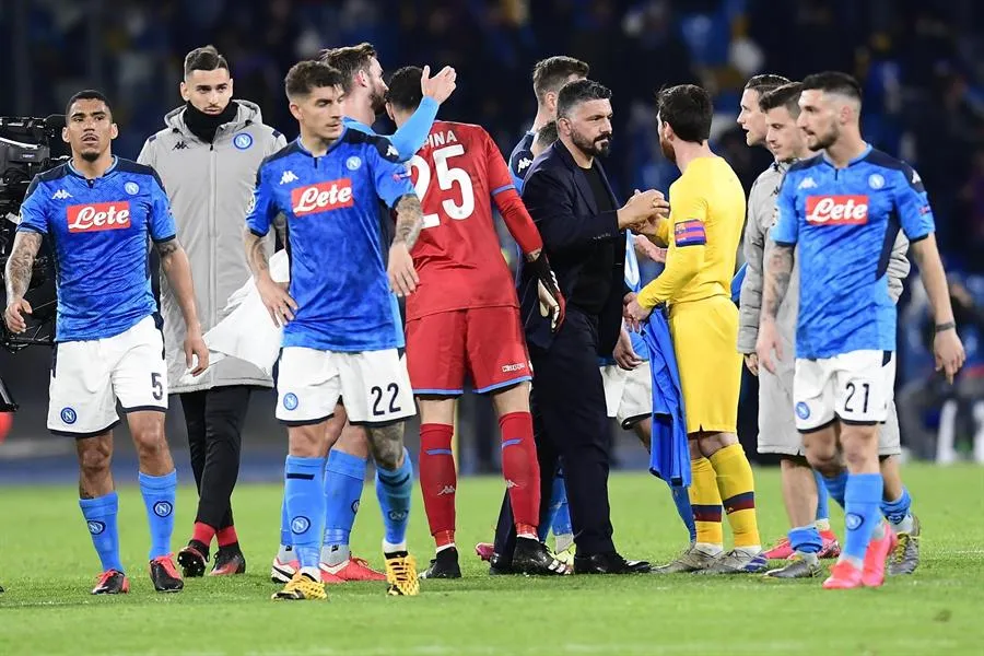 EFE Messi se despide de Gattuso