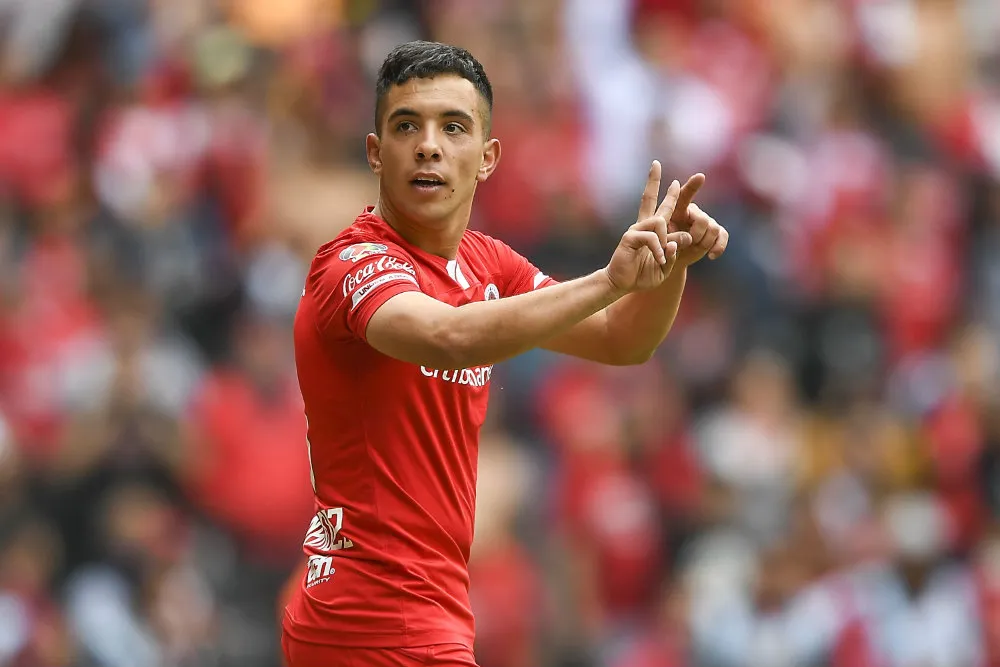 IMAGO7 Leo Fernández en juego del Toluca