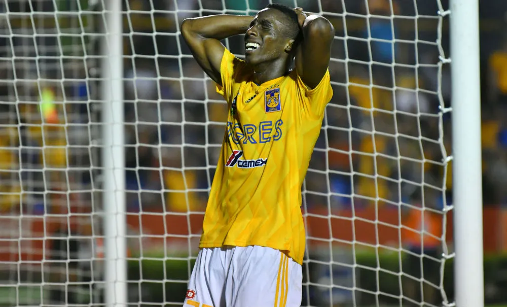 IMAGO7 Julián Quiñones durante un partido con Tigres