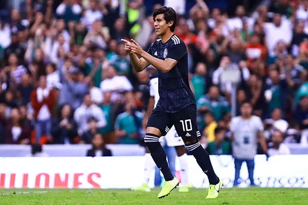 IMAGO7 José Juan Macías festeja un gol con Selección Mexicana