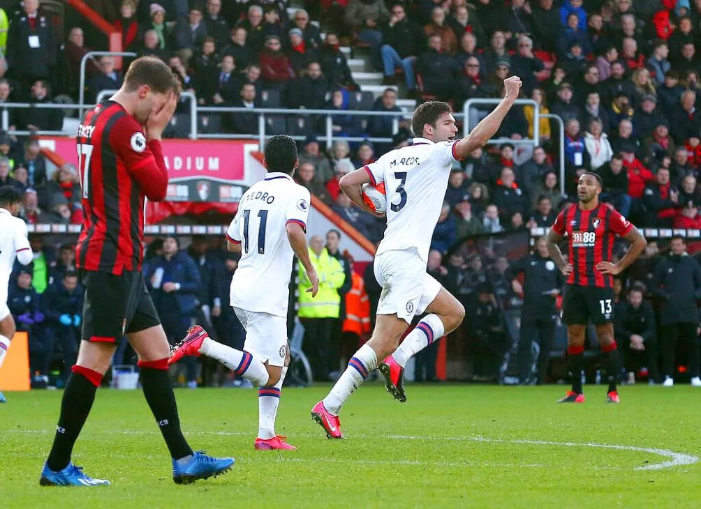AP Alonso festeja su primer gol