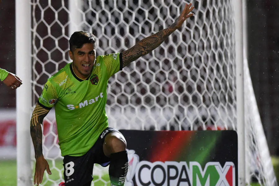 IMAGO7 Darío Lezcano festeja gol en Copa
