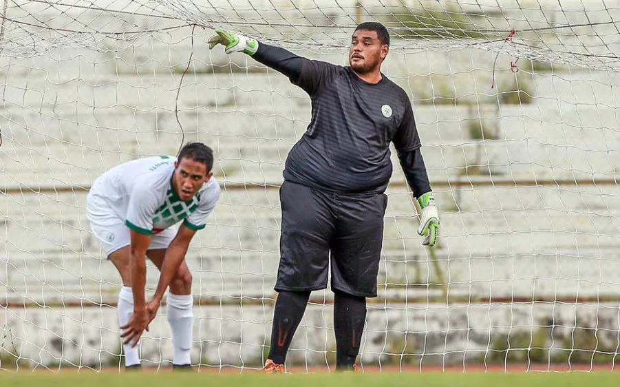 ESPECIAL Michel Manea durante un partido con AS Tiare Tahití