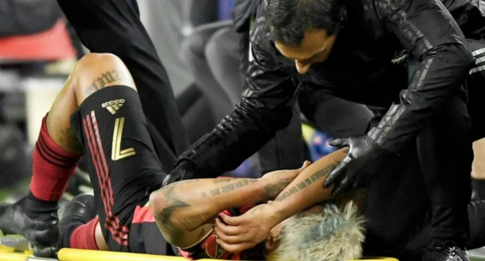 Martínez se lamenta tras lesión