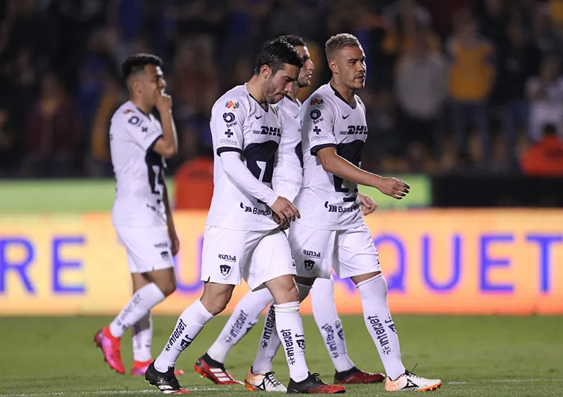 Pumas fue ampliamente superado por Tigres en el Volcán